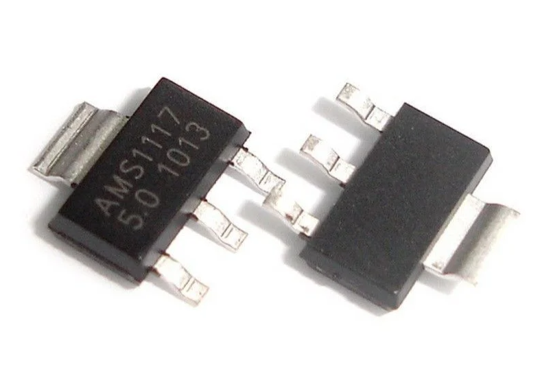 AMS1117 SMD feszültségszabályozó IC (4V-15V bemenet) image 6