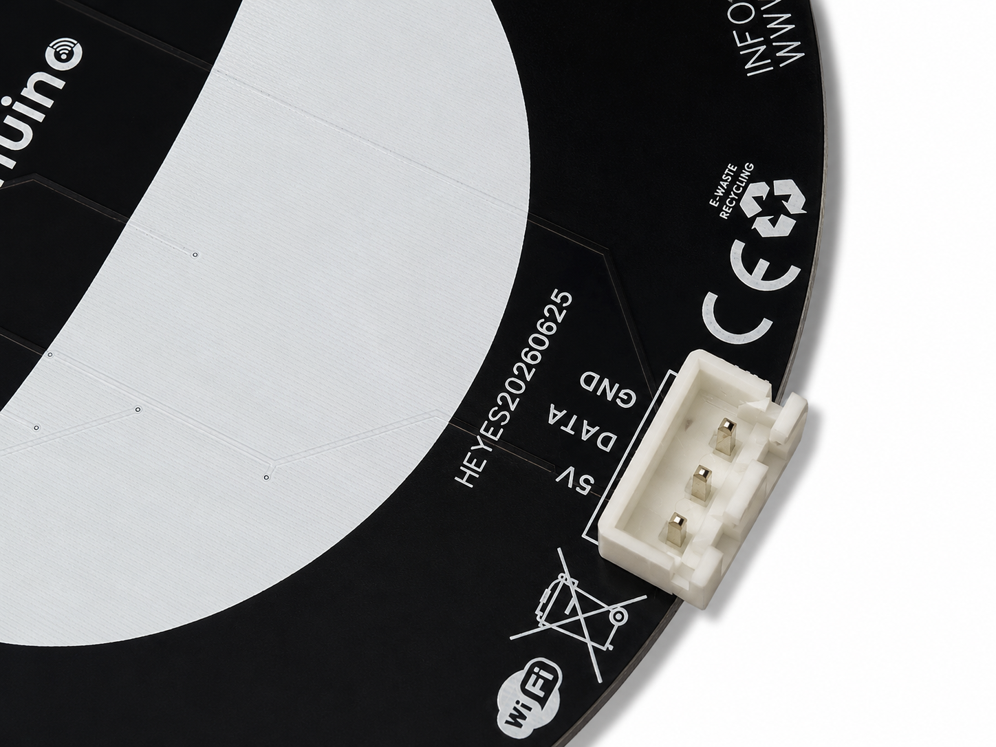 WS2812B szívecskeszemű LED-mosolygó – 50 címezhető RGB LED image 3