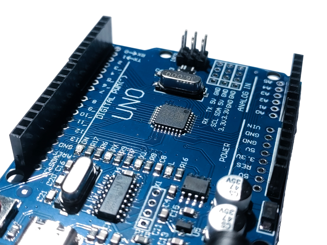 Arduino UNO R3 ATMEGA328P Type-C kábellel image 8