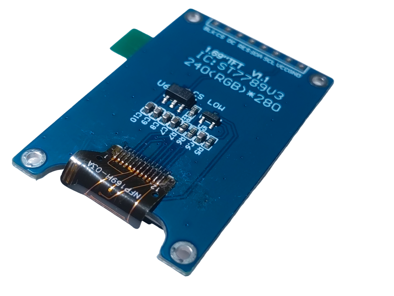 1,69″-os SPI TFT-kijelző, ST7789V3 – Arduinohoz image 5
