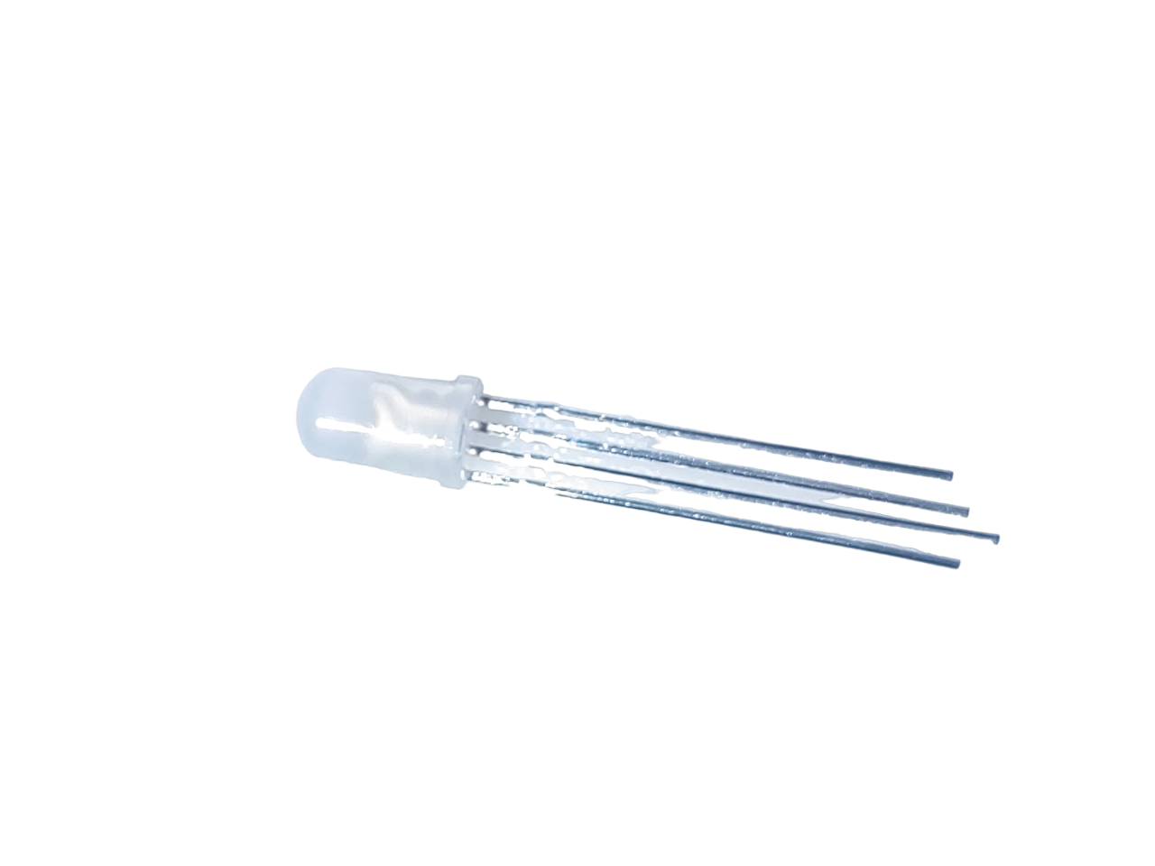 Háromszínű RGB LED, 4 tű, 5 mm image 3