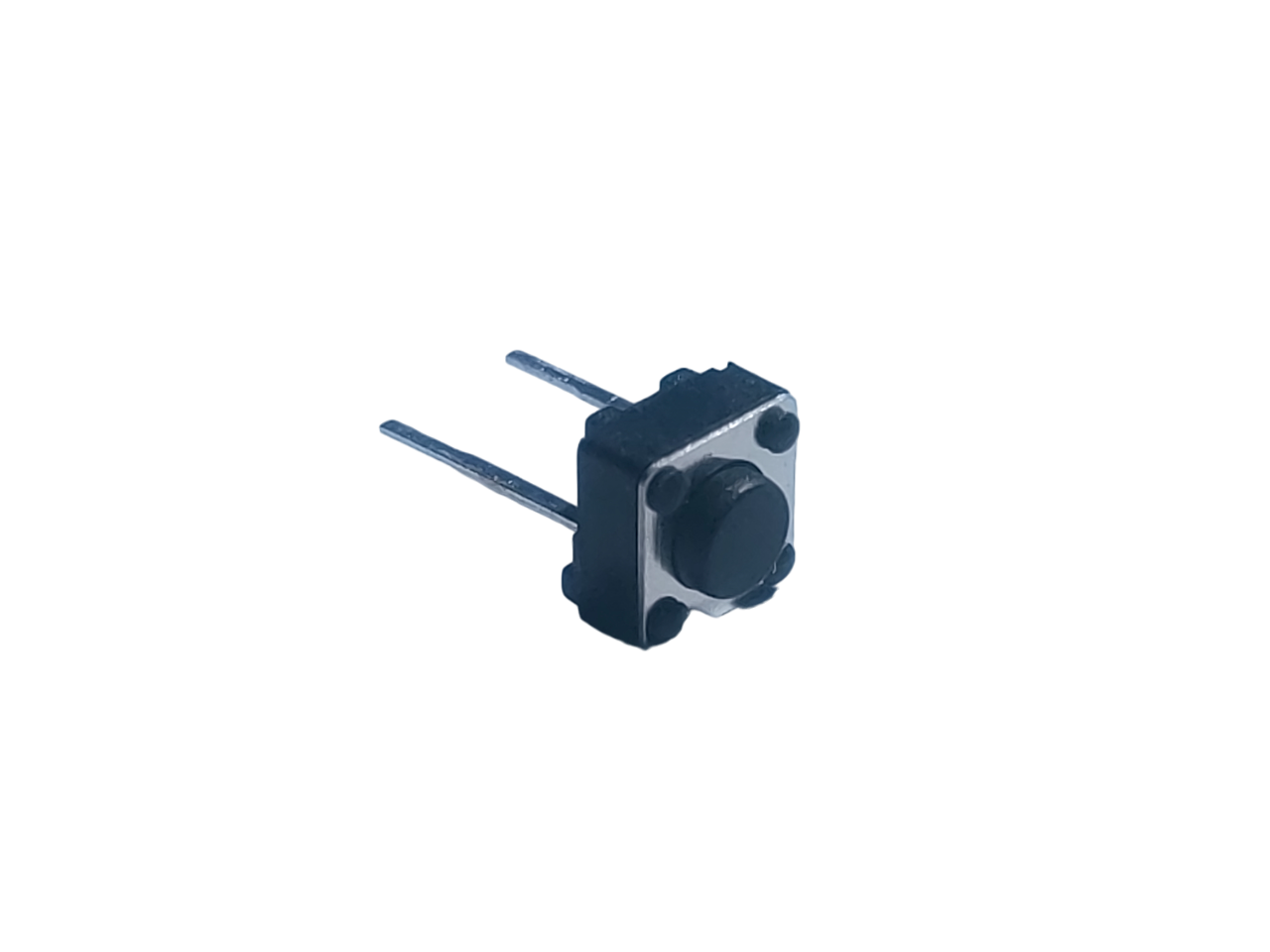 6 × 6 × 4,3 mm-es nyomógomb, 2 lábú (20 db)