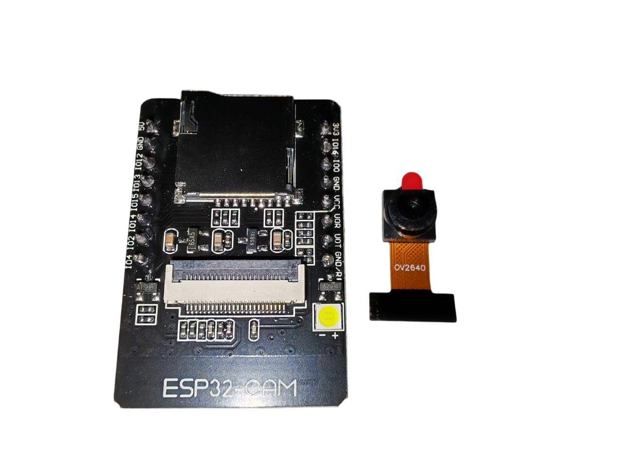 ESP32-CAM Wi-Fi kameramodul USB-C programozópanellel – 4 MB flash, microSD image 9