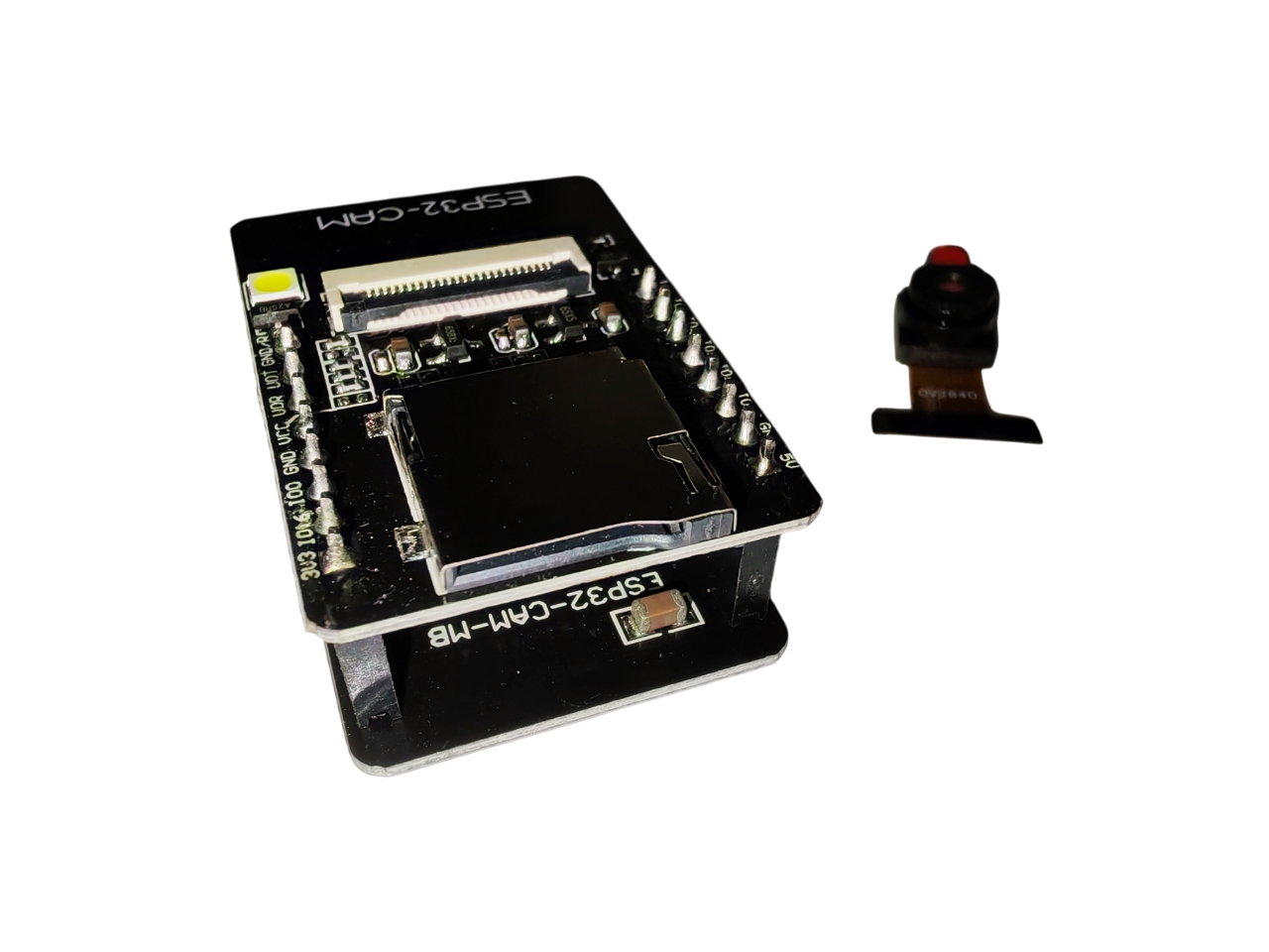 ESP32-CAM Wi-Fi kameramodul USB-C programozópanellel – 4 MB flash, microSD image 5