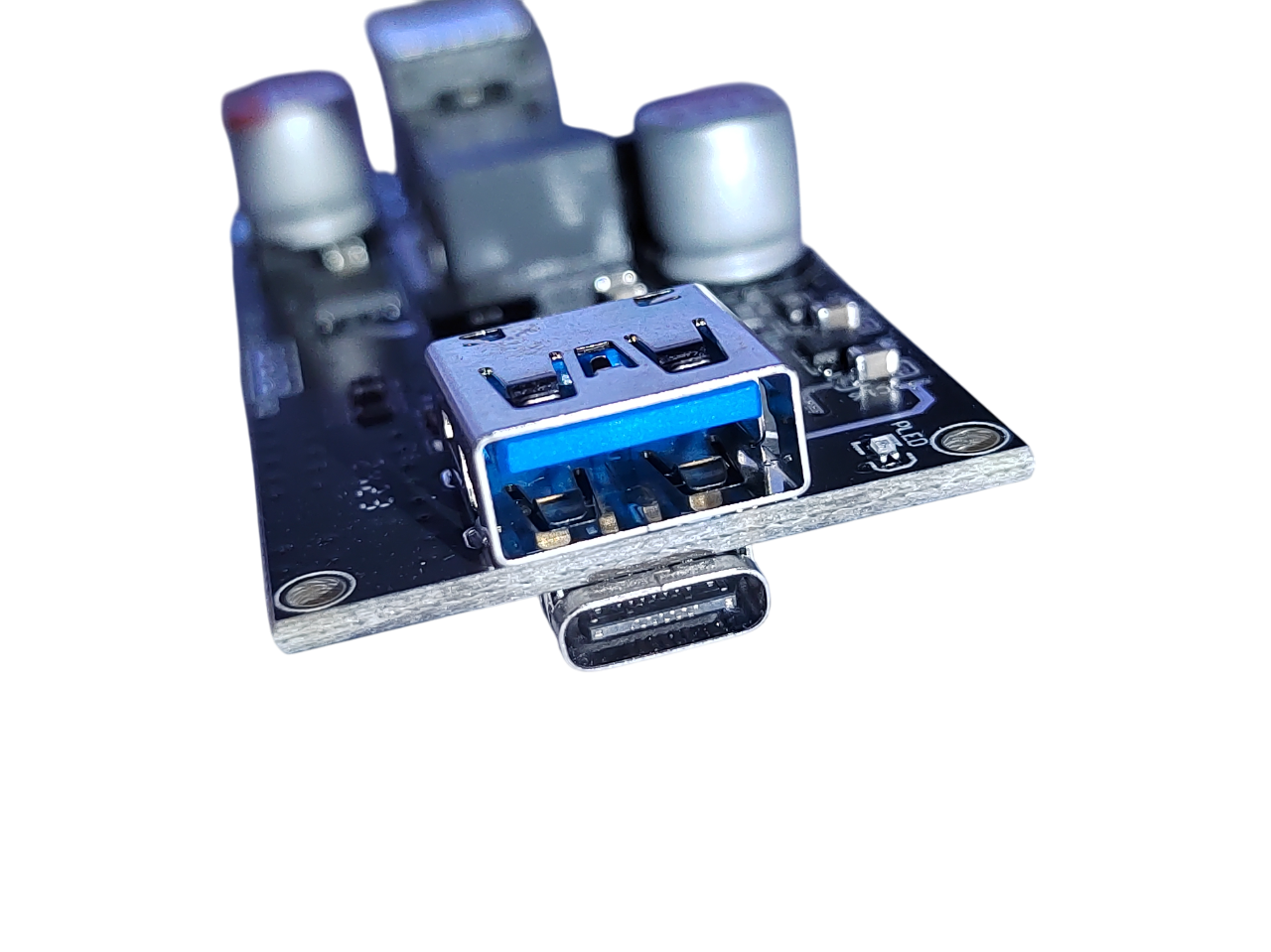 DC6–30 V 140 W intelligens gyorstöltő modul (USB-A + USB-C, PD140W, QC5, PPS) image 5