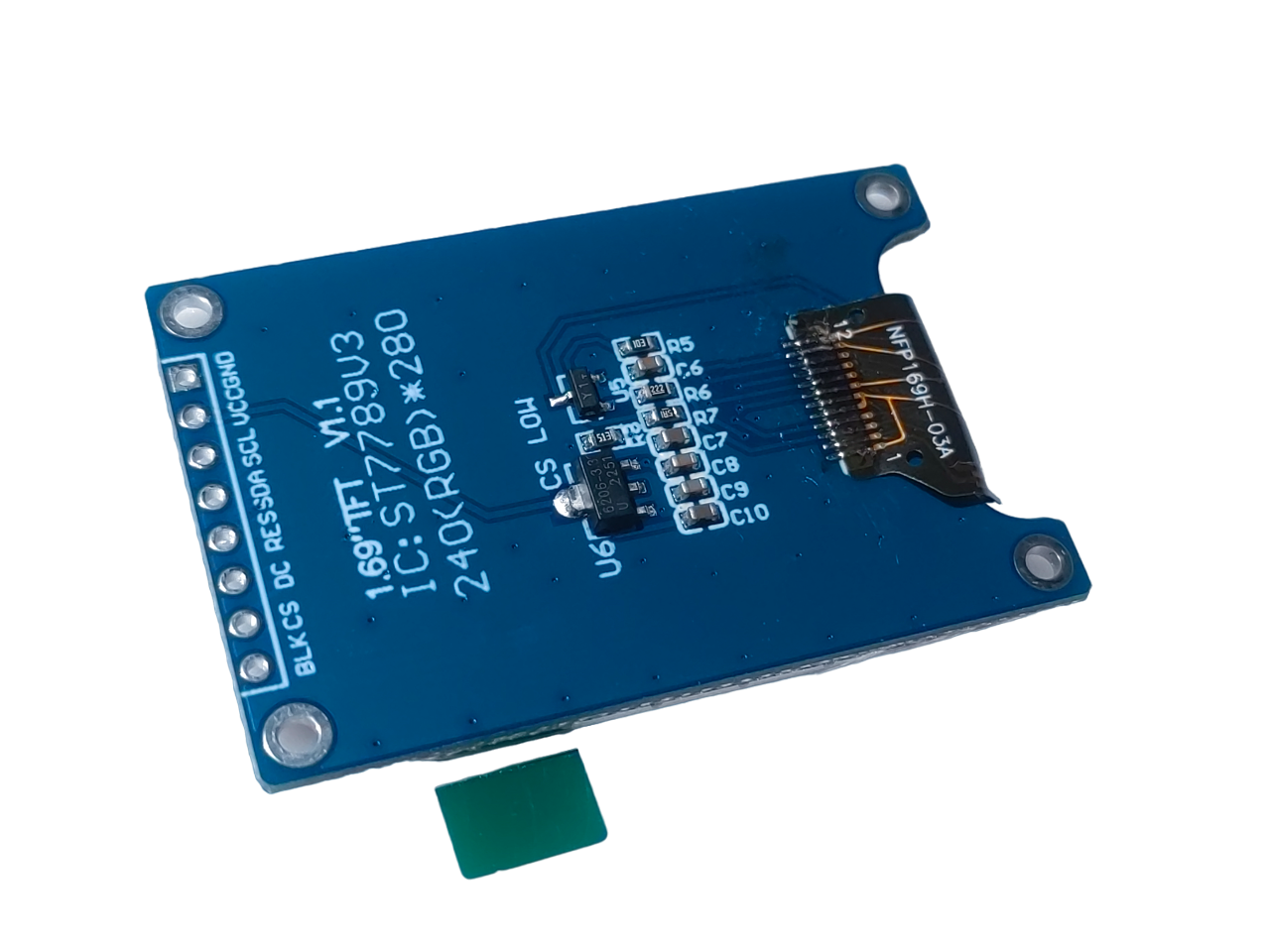 1,69″-os SPI TFT-kijelző, ST7789V3 – Arduinohoz image 4