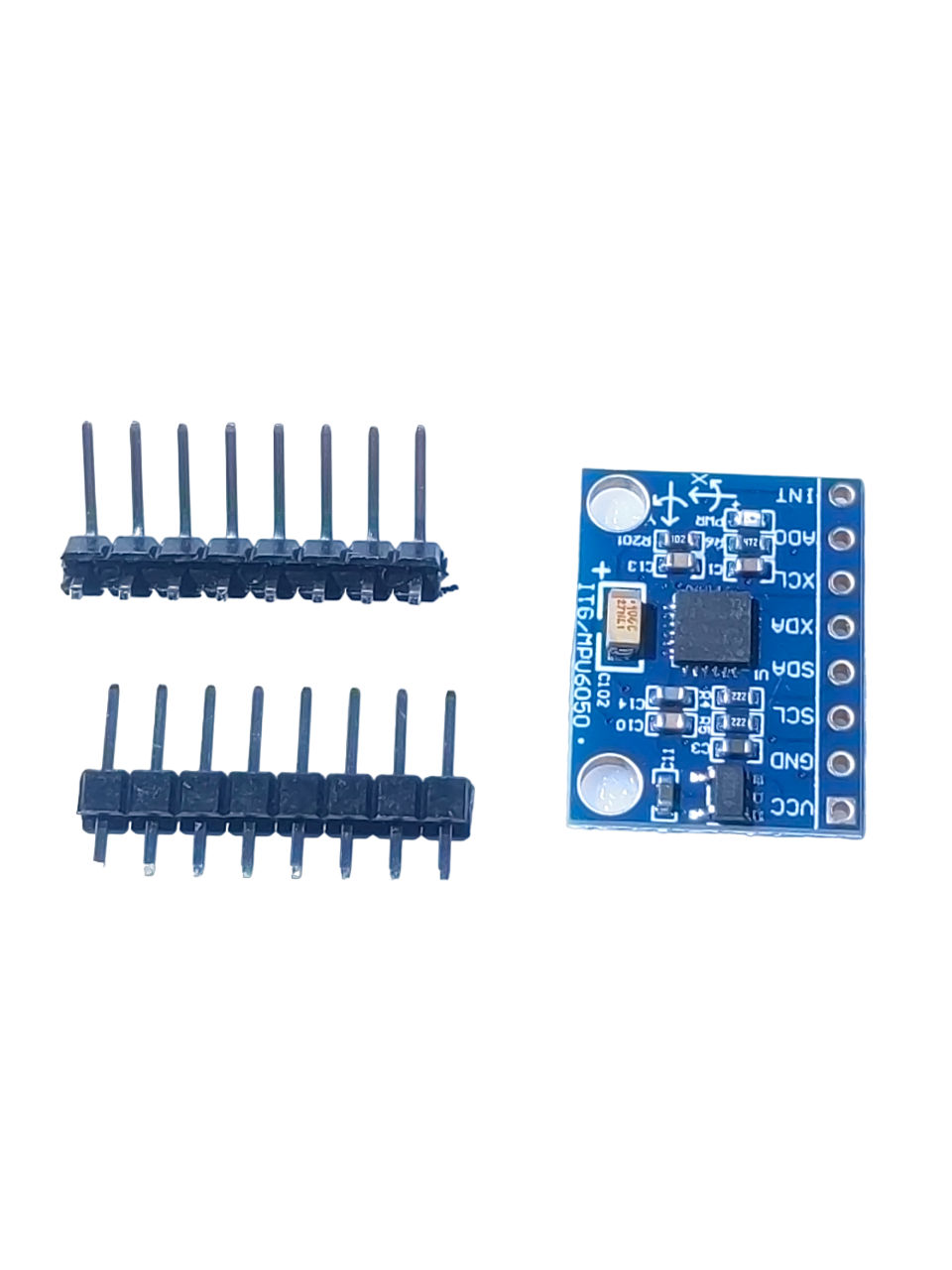 GY-521 MPU-6050 I2C, 3 tengelyes giroszkóp és gyorsulásmérő image 4